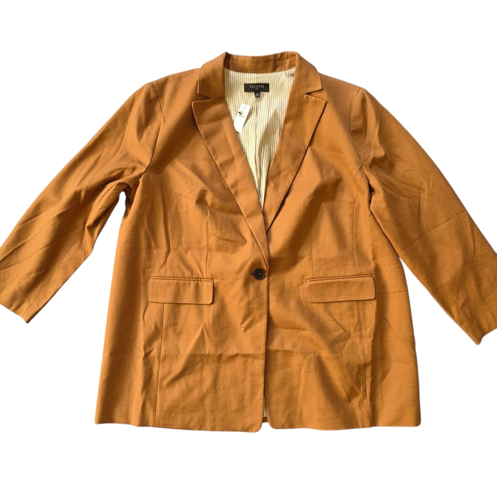 Talbots‎ Women's Brown Blazer 20w Plus